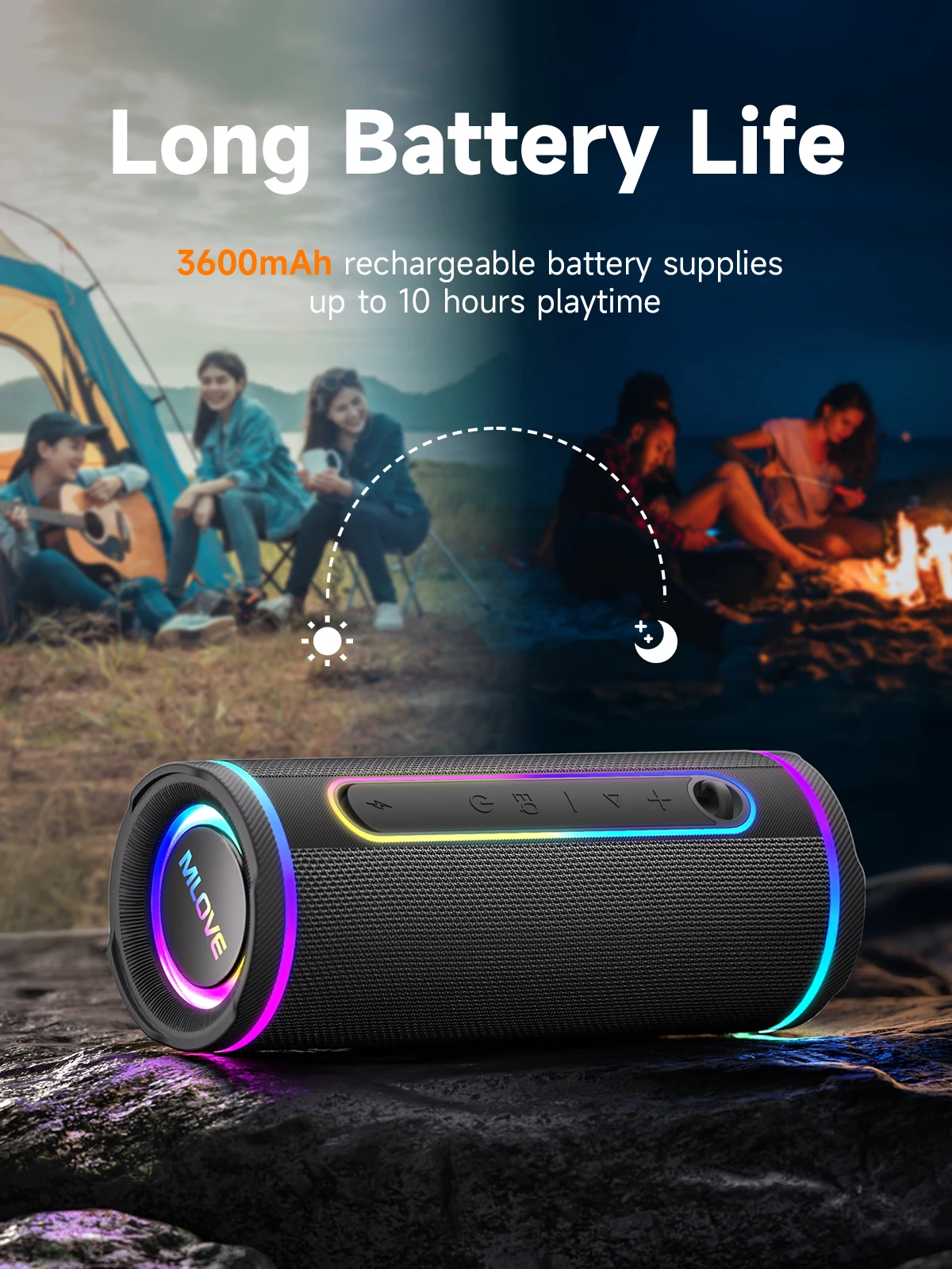 MLOVE E80 Portable Bluetooth S - Portable Bluetooth Speaker Waterproof Ipx7 review and price