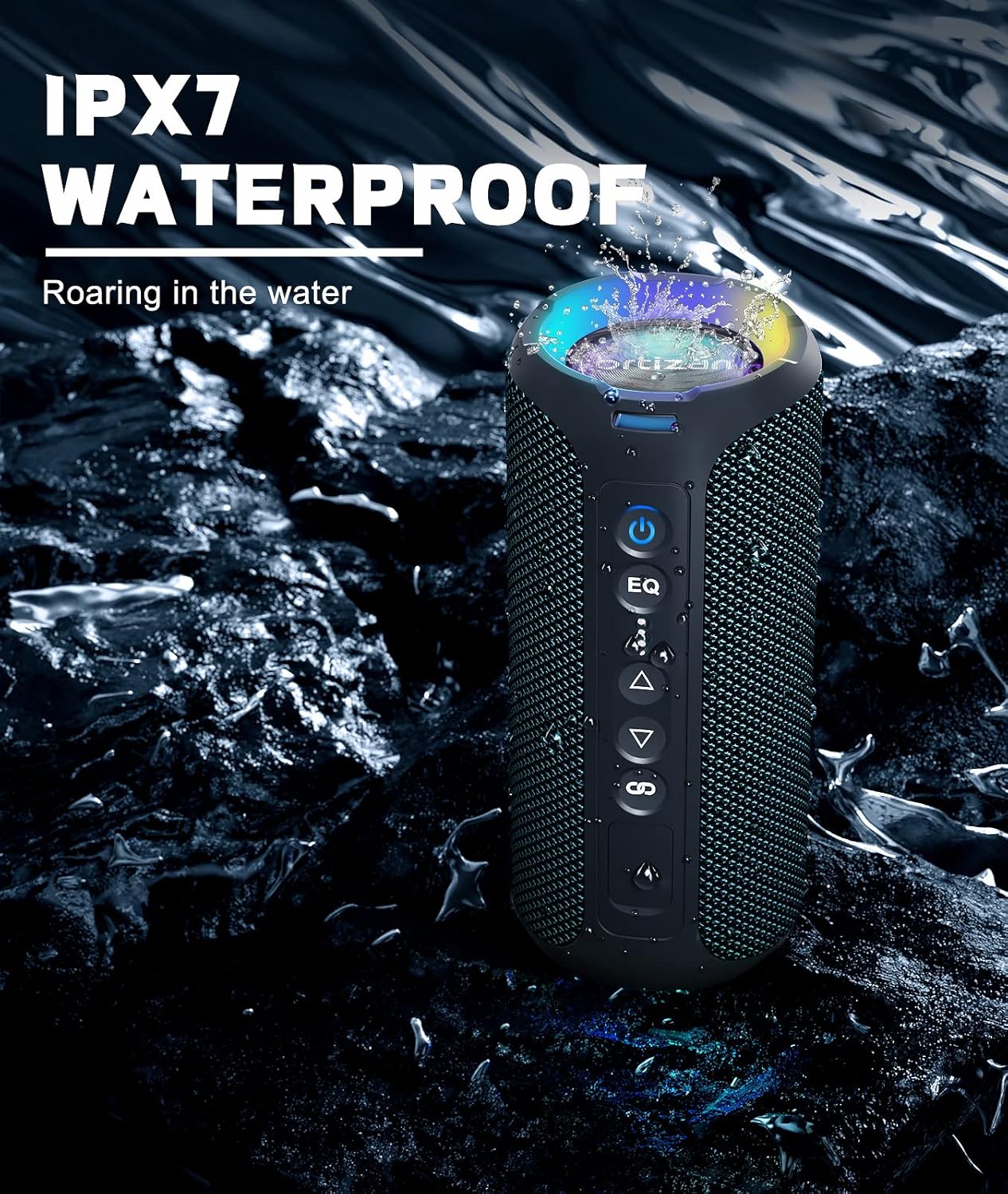 Ortizan Bluetooth Speakers 40W - Portable Bluetooth Speaker Waterproof Ipx7 review and price