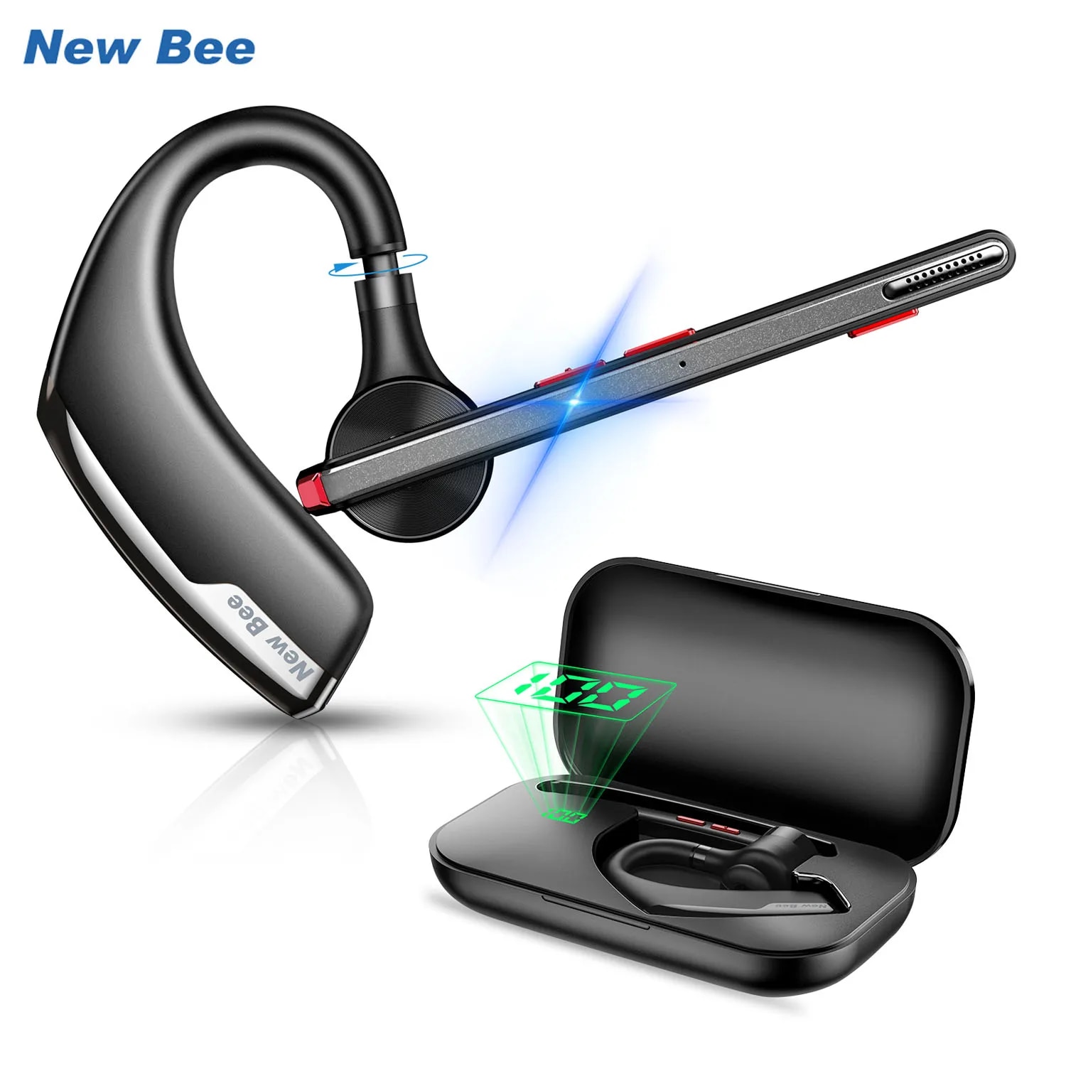 New Bee M51 Bluetooth 5.2 Wire - Type C Wired Earphones With Mic review and price