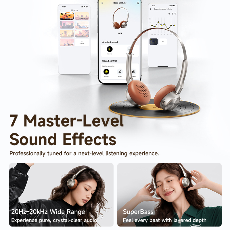 Baseus BH1 Air Wireless Headph - Anc Wireless Over Ear Headphones review and price