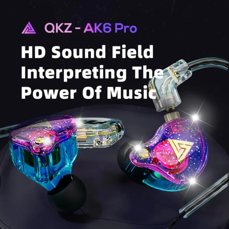 QKZ AK6 Pro In Ear Monitor Wir - In Ear Monitors For Singers review and price