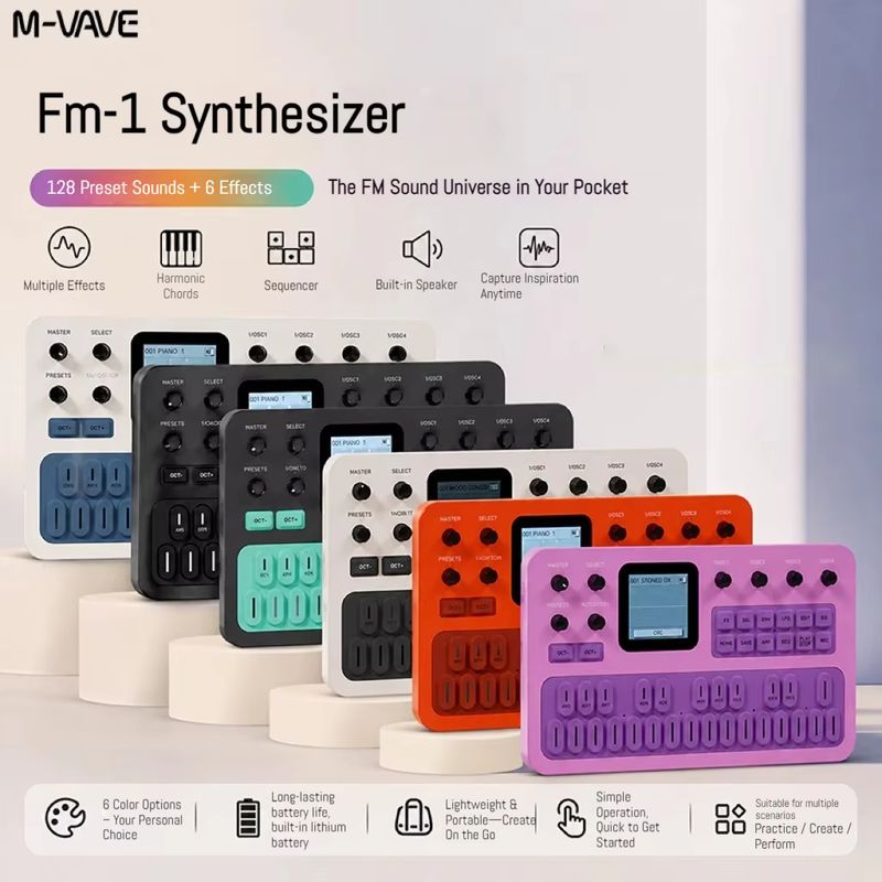 M-VAVE Portable FM1 Pocket Syn - Speakers review and price