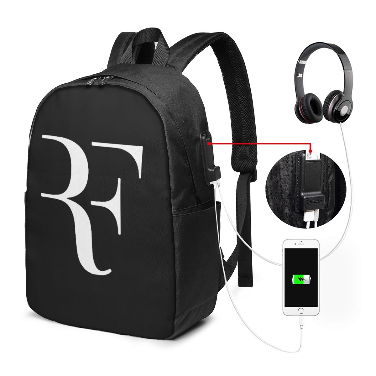 Roger Federer Backpack Travel  - Laptops review and price