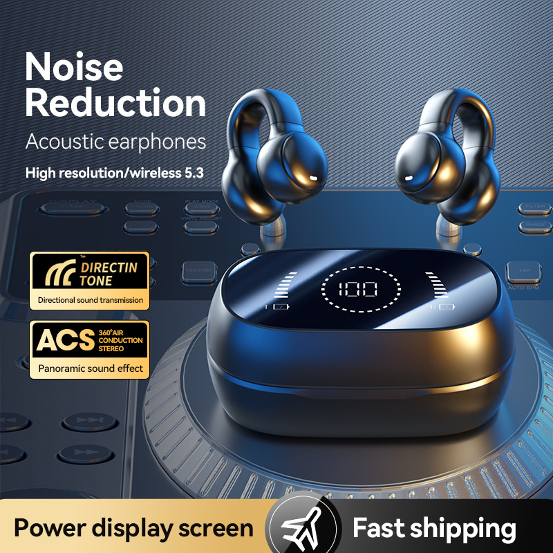 Bone Conduction Earphones Blue - Bone Conduction Running Headphones review and price