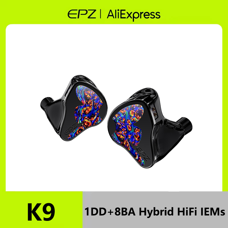 EPZ K9 In-Ear Earphone 1DD+8BA - Planar Magnetic Iem Earphones review and price