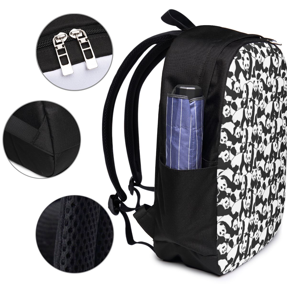 Panda Pattern Backpack Travel  - Laptops review and price