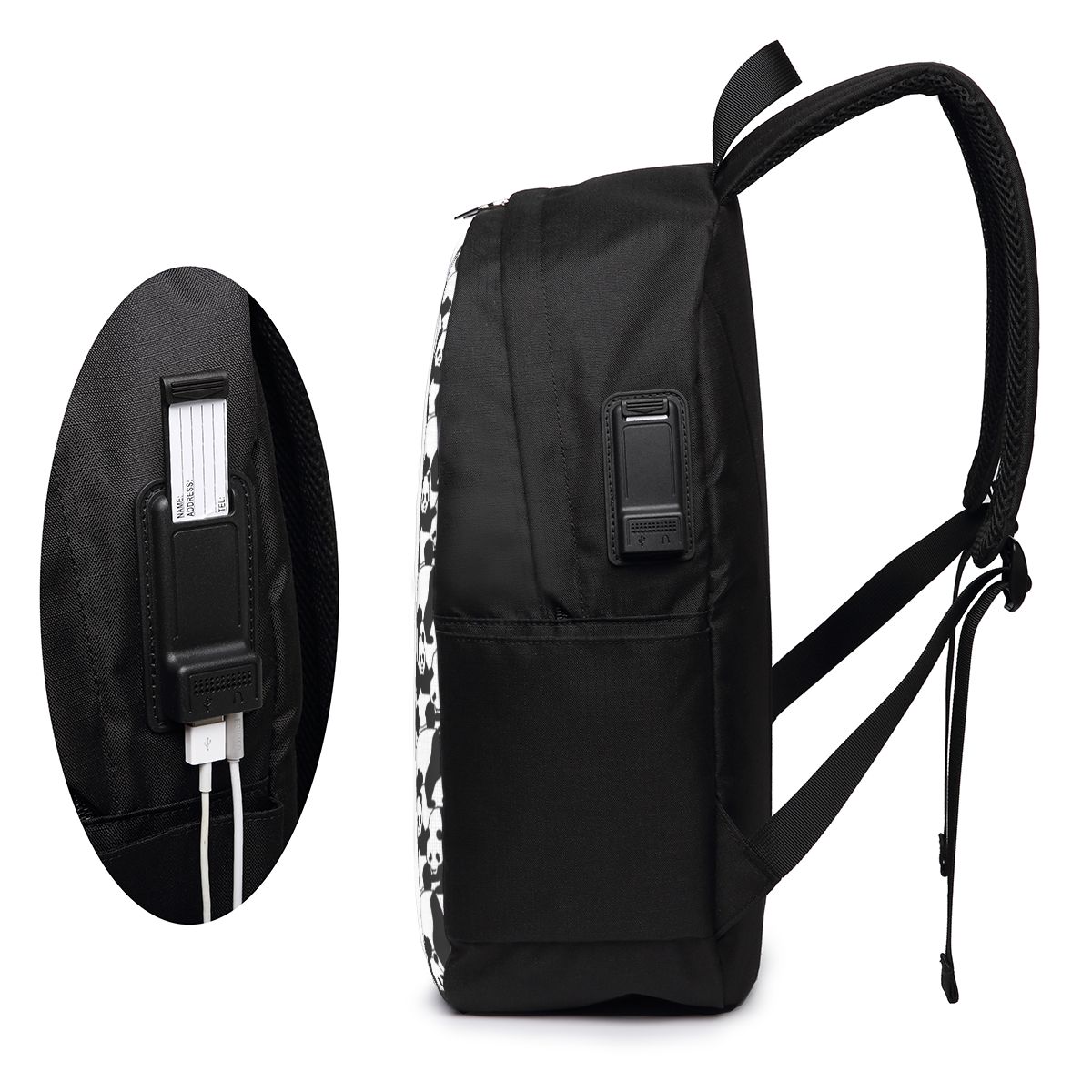 Panda Pattern Backpack Travel  - Laptops review and price